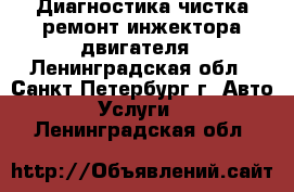 Диагностика чистка ремонт инжектора двигателя - Ленинградская обл., Санкт-Петербург г. Авто » Услуги   . Ленинградская обл.